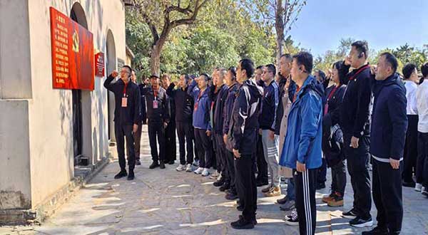 西柏坡红色培训现场教学